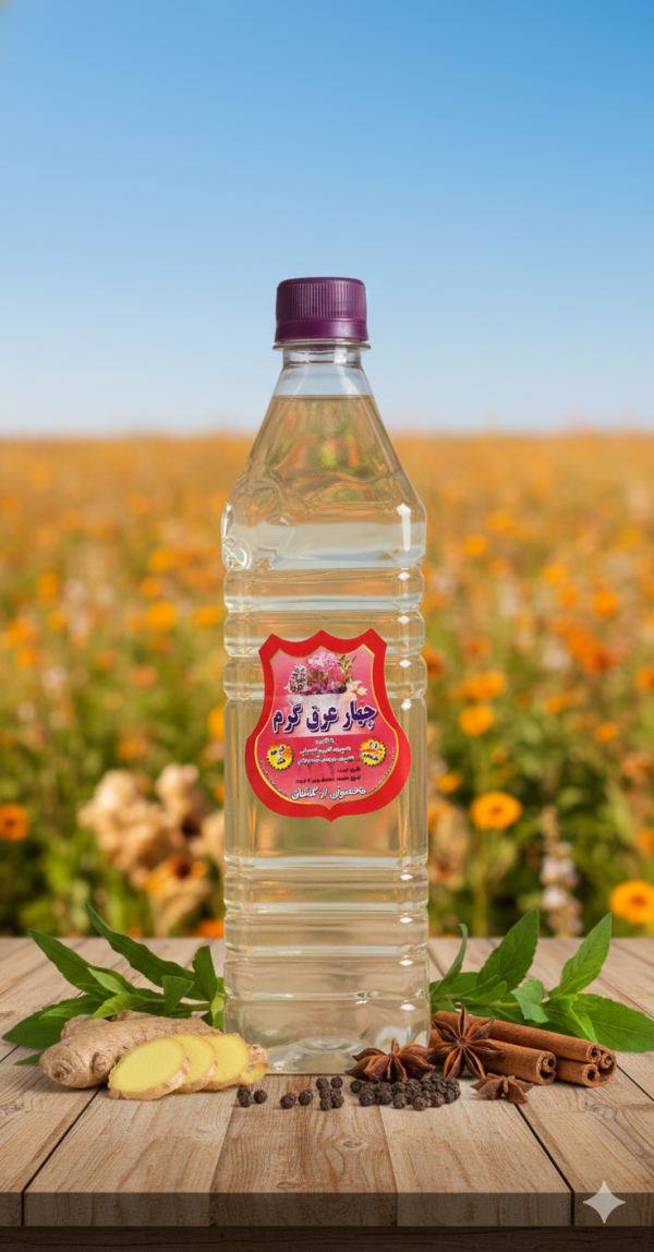 عرق چهارگیاه گرم